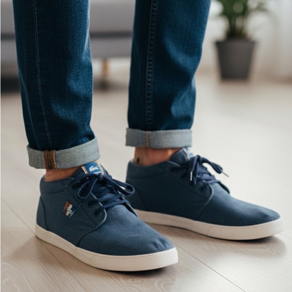 Lacoste Ampthill CSU SPM dk Blue/dk Blue Mens Shoes/Sneakers